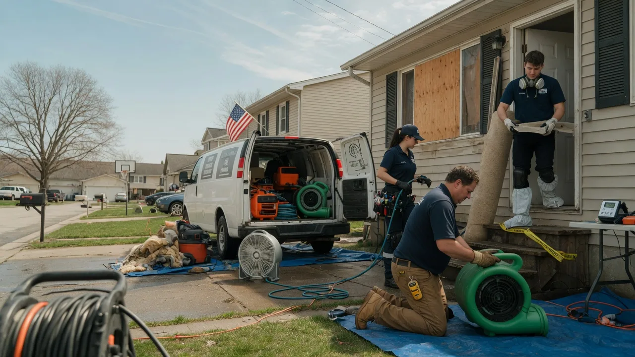 Water Damage Restoration in Oshkosh, WI near me